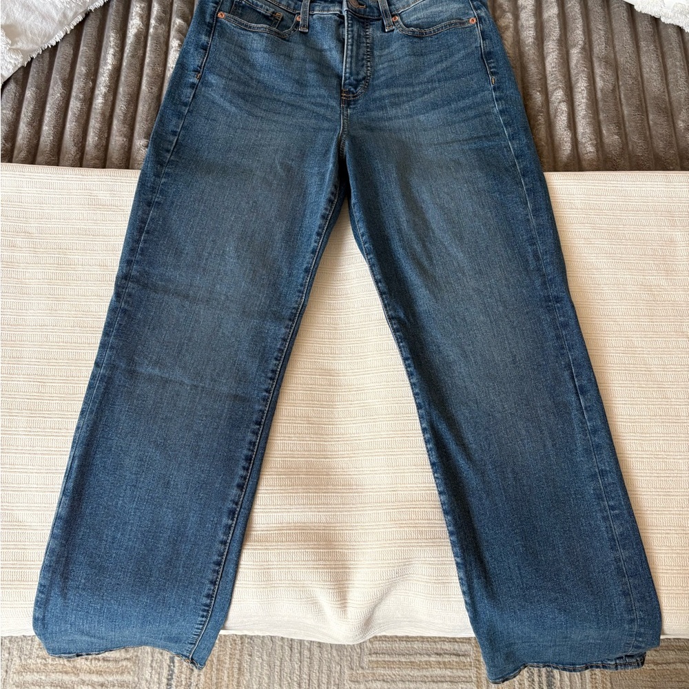 Maurices Sculpt Regular High Rise Straight Blue Denim Jeans size 10 - Picture 2 of 5